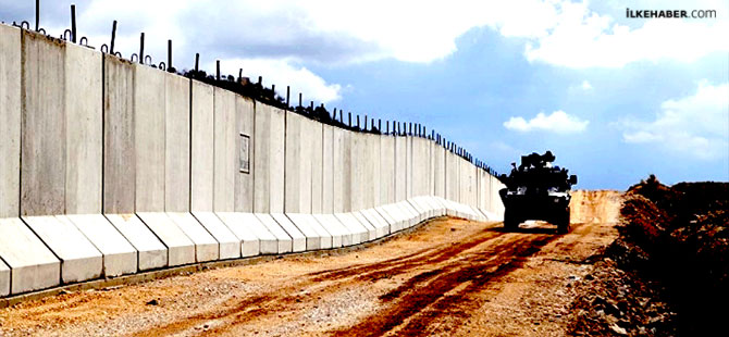 Suriye sınırının tamamı duvarla örülecek