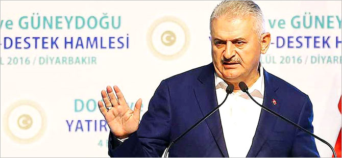 Binali Yıldırım Diyarbakır’da konuştu