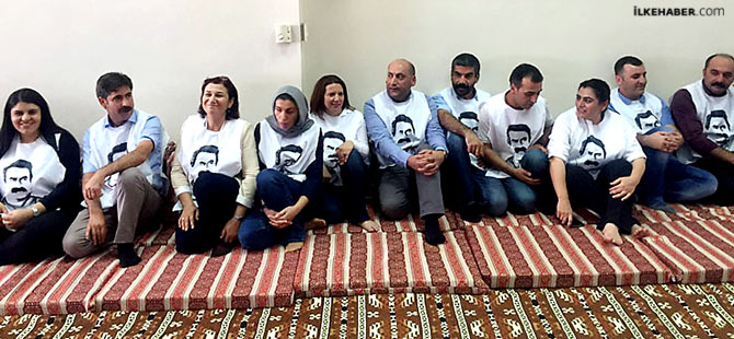 Öcalan için 50 siyasetçi açlık grevine başladı