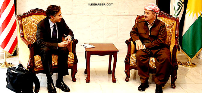 Mesud Barzani ABD heyeti ile görüştü