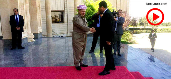Barzani, Demirtaş’ı kabul etti