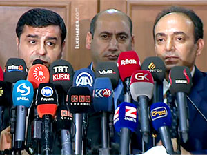 Barzani-Demirtaş görüşmesi sonrası açıklama