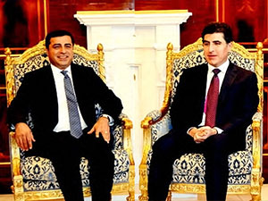 Neçirvan Barzani HDP heyetini kabul etti