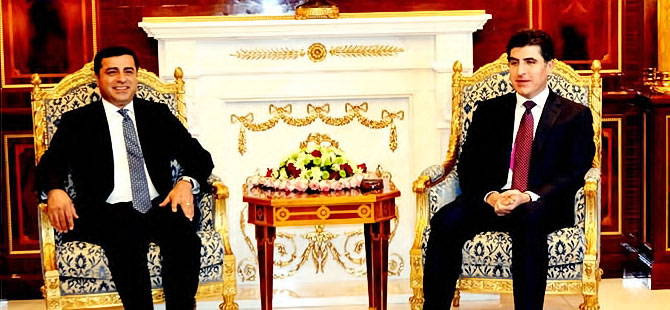 Neçirvan Barzani HDP heyetini kabul etti