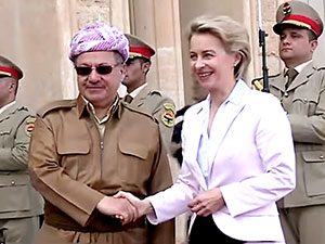 Barzani: Almanya'nın Kürdistan'a desteği savaşta dengeleri değiştirdi