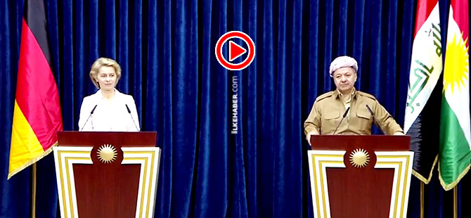 Barzani: Almanya'nın Kürdistan'a desteği savaşta dengeleri değiştirdi