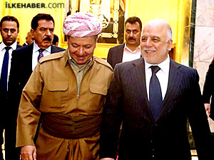 Mesud Barzani, İbadi ile görüştü