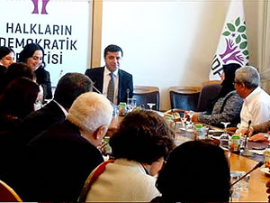 HDP, Demirtaş ve Yüksekdağ başkanlığında toplandı