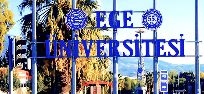 Ege Üniversitesi’nde operasyon