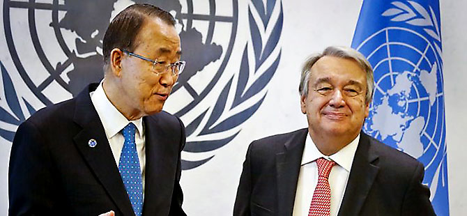 Ban Ki-mun’un yerine Antonio Guterres seçildi