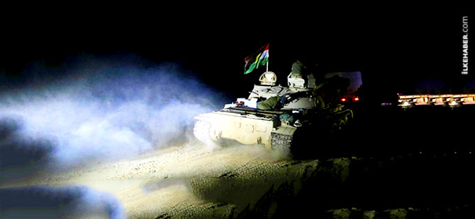 Peşmerge Güçleri IŞİD 'e yeni operasyon başlattı