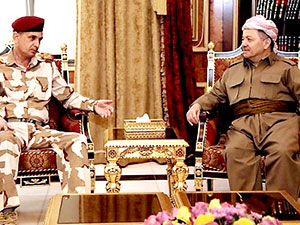 Barzani Genel Kurmay Başkanı’nı kabul etti