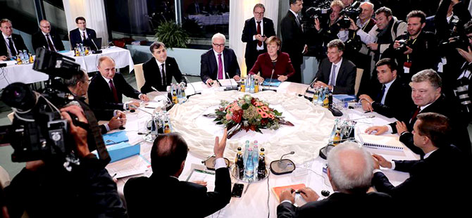 Dört lider Berlin'de buluştu