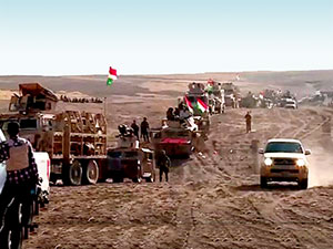 Peşmerge üç koldan operasyon başlattı