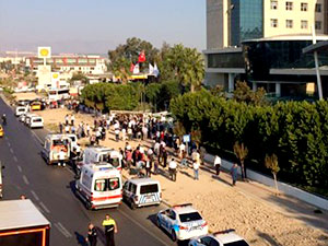 Antalya Ticaret ve Sanayi Odası otoparkında patlama