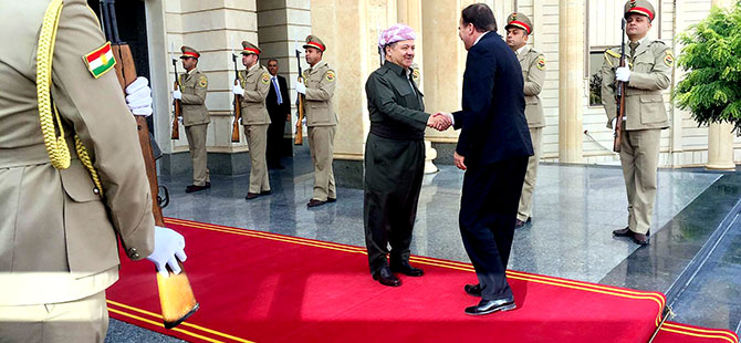 Mesud Barzani, İsveç Başbakanı ile görüştü