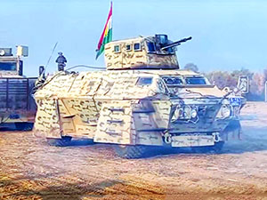 Peşmerge Başika merkezine girdi