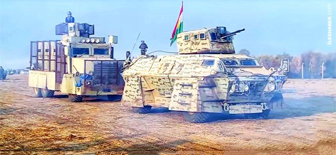 Peşmerge Başika merkezine girdi