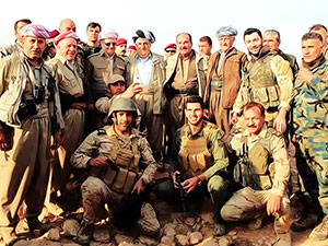 Mesud Barzani, Başika'da incelemelerde bulundu