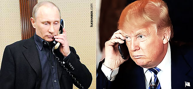 Putin ile Trump telefonda görüştü
