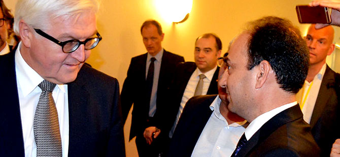 HDP heyeti, Almanya Dışişleri Bakanı Steinmeier ile görüştü