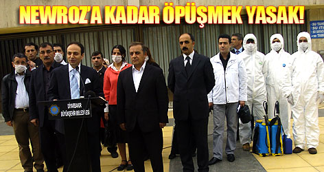 Newroz'a kadar öpüşmeyin, tokalaşmayın