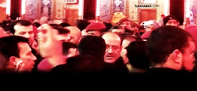 Şiiler, Nuri Maliki'yi taşladı