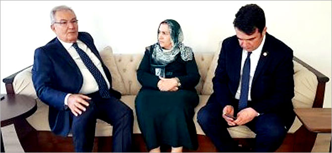 Baykal, Ahmet Türk'ün ailesini ziyaret etti