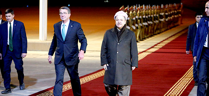 'ABD'nin, Peşmerge'ye desteği devam edecek'