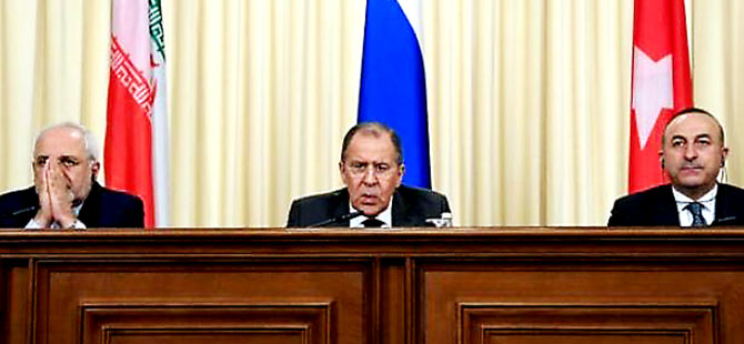 İran, Rusya ve Türkiye'den 8 maddelik ortak açıklama