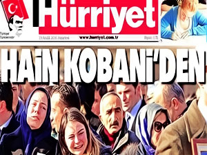 Hürriyet: "Bombacı Kobani'den" haberi vahim bir hata