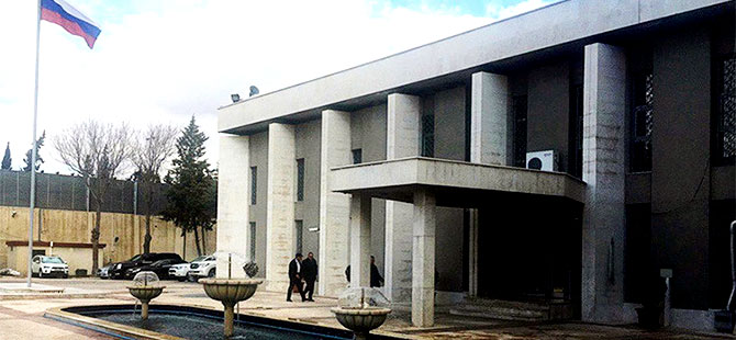 Rusya'nın Şam Büyükelçiliğine saldırı