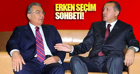 Erdoğan ve Baykal'ın erken seçim sohbeti