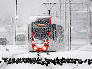 İstanbul’da kar kalınlığı 40 santimetreyi buldu