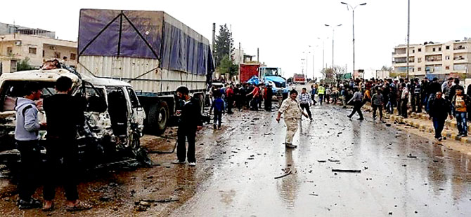 Azez'de patlama: En az 60 kişi hayatını kaybetti