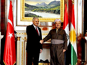 Barzani-Yıldırım görüşmesi sona erdi