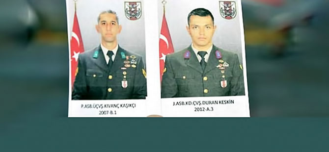 TSK: Fırat Kalkanı'nda irtibat kesilen iki asker şehit oldu