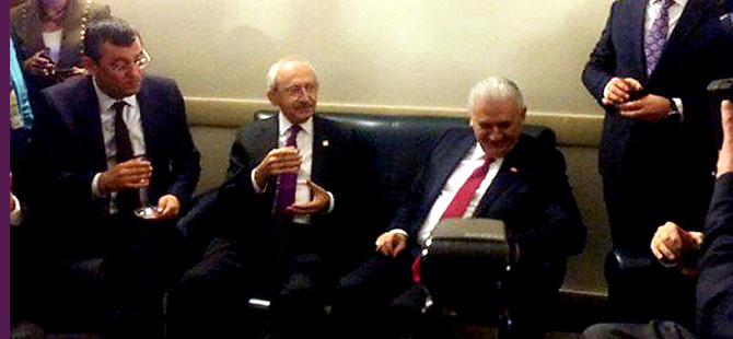 Binali Yıldırım, Kemal Kılıçdaroğlu ile görüştü