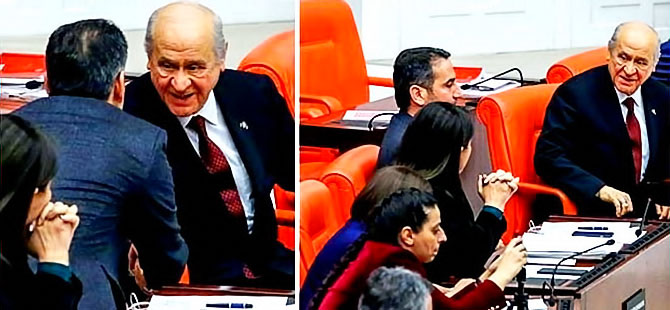 Bahçeli, HDP grubuyla sohbet etti