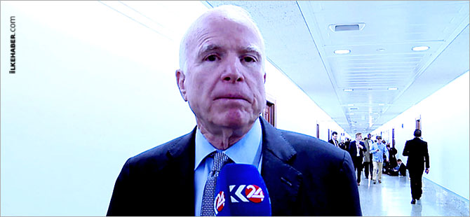 John McCain: Kürdistan'a silah yardımı doğrudan yapılmalı
