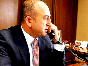 Çavuşoğlu Lavrov'la telefonda görüştü