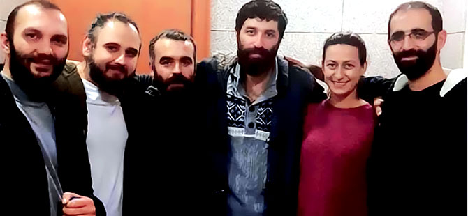 Gazetecilerden 3'ü tutuklandı, 3'ü serbest bırakıldı