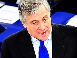 AP’nin başkanlığına Antonio Tajani seçildi