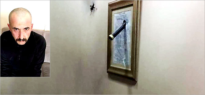 Lav silahlı saldırıların şüphelisi yakalandı