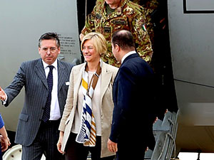 İtalya Savunma Bakanı Hewler'e gidiyor