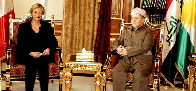 İtalya Savunma Bakanı: Peşmerge'ye yardım bizim için büyük onur