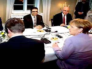 Merkel HDP heyeti ile görüştü