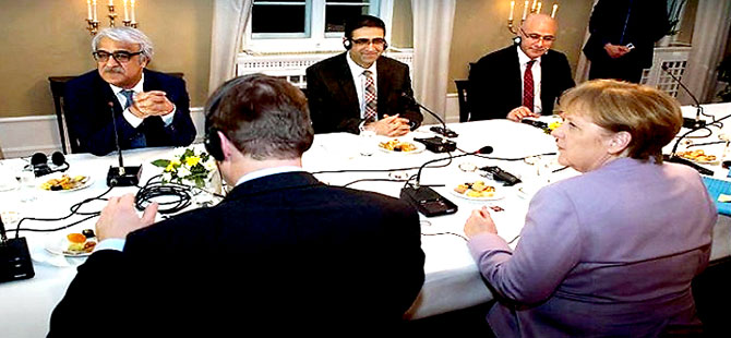 Merkel HDP heyeti ile görüştü