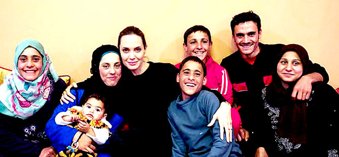 Angelina Jolie: Mülteciler terörist değil, terör mağduru