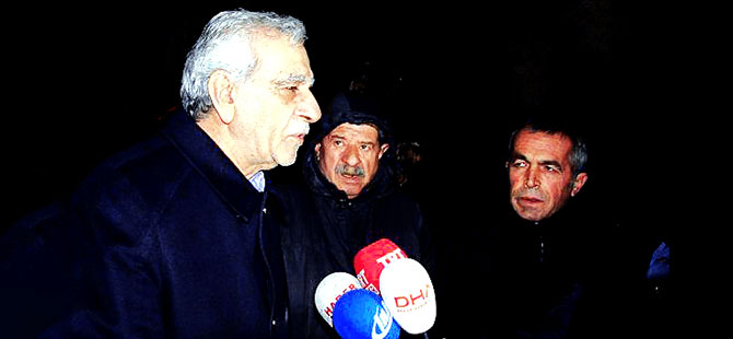 Tahliye olan Ahmet Türk’ten ilk açıklama